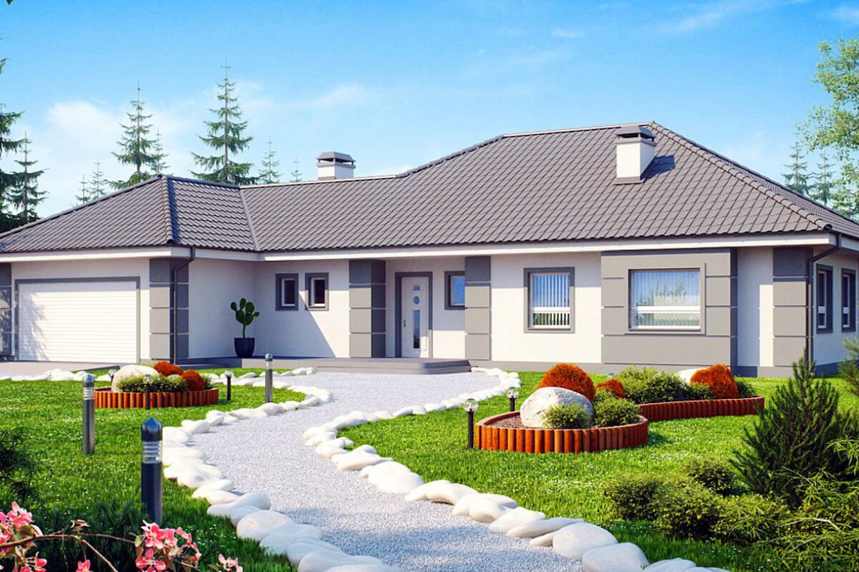 Дом из газобетона 376 м²